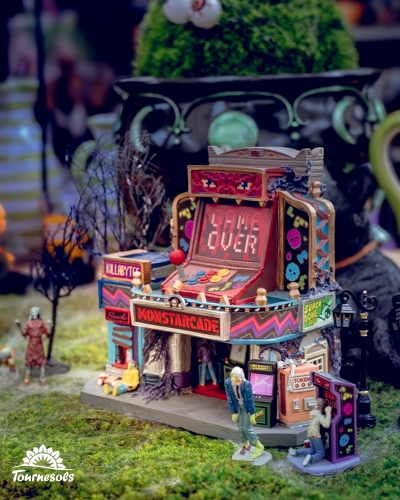 MonsterArcade, la nouvelle scène Halloween Lemax pour 2026